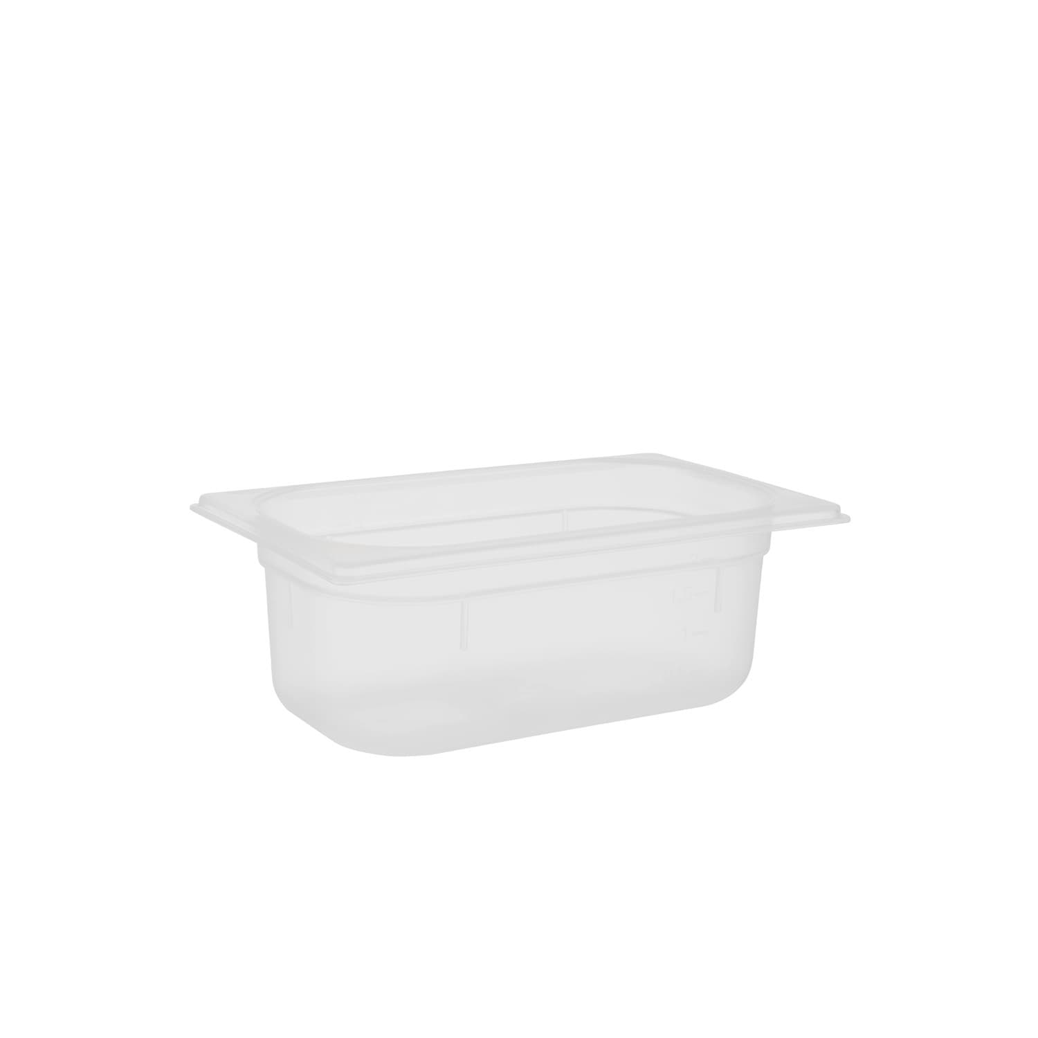 GN 1/4 container 26,5 x 16,2 cm, M: 10 cm