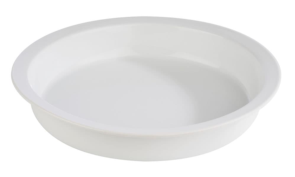 Porcelán insert, kerek, fehér átm. 39,5cm, m: 6,5cm, suitable