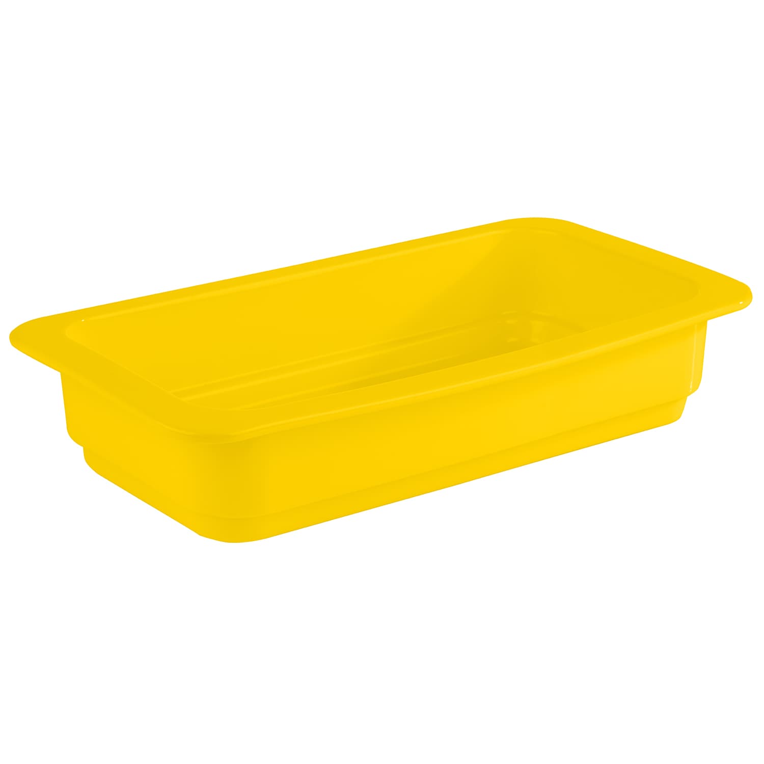 GN 1/3 container sárga 32,5 x 17,6 cm, m: 6 cm