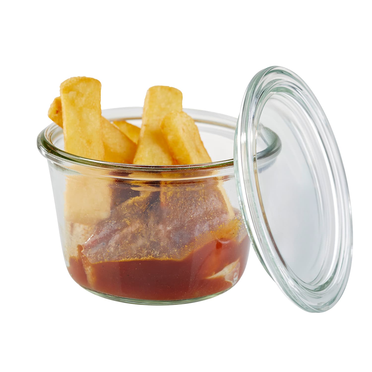 Weck - glasses fedővel 3 pcs.