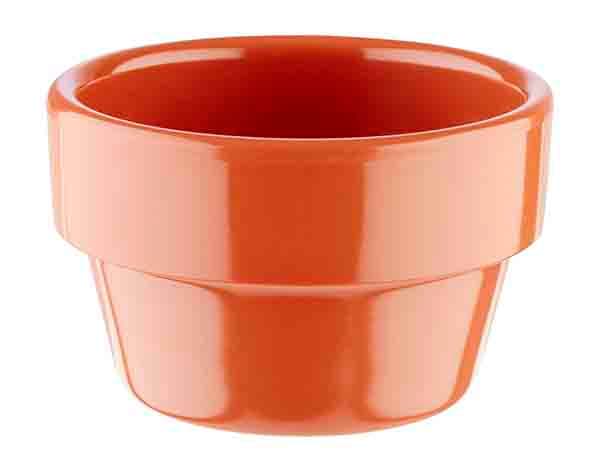 Flower Pot mártogatós tálka terrakotta átm. 6 cm, m: 3,5 cm