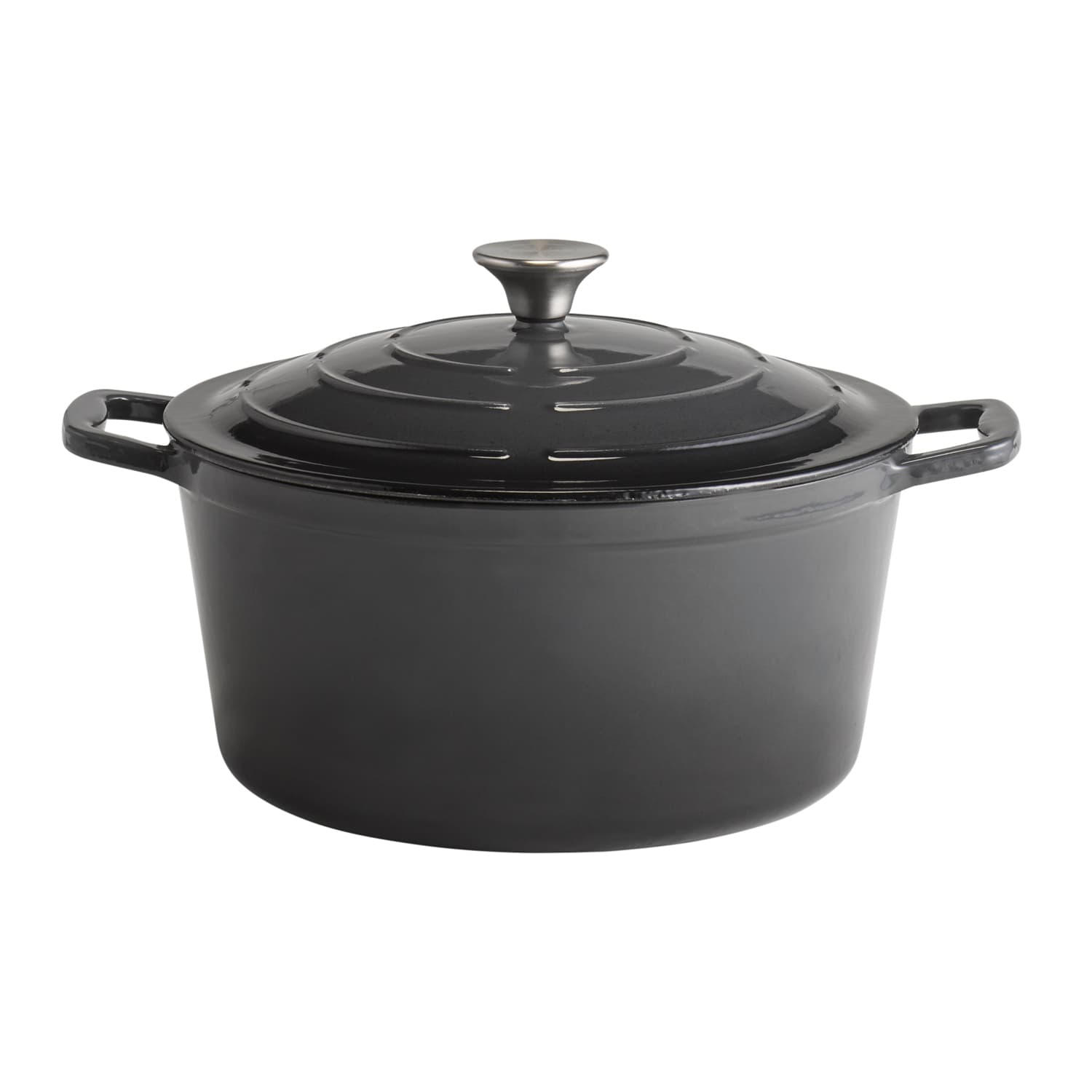 5 Stars cooking kanna fedővel antracit átm. 28 cm, m: 13 cm, 6 l