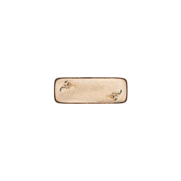 Voyage Terra Quadro szögletes tányér 22 x 10 cm