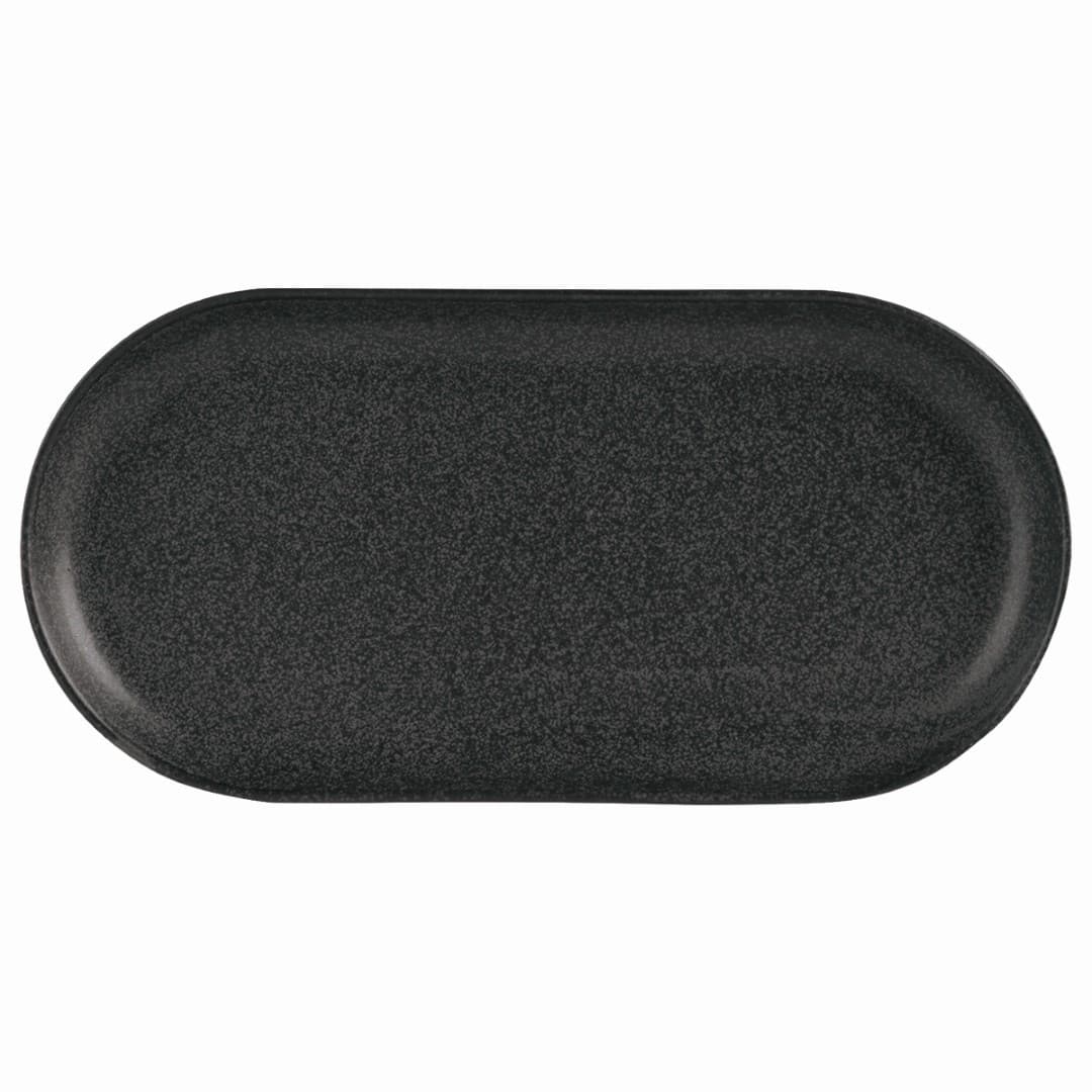 Keskeny ovális tányér Graphite 30 cm
