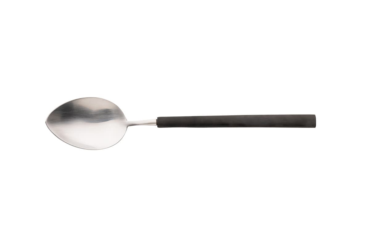 Studio Raw Vintage matt fekete desszertkanál 17,4 cm