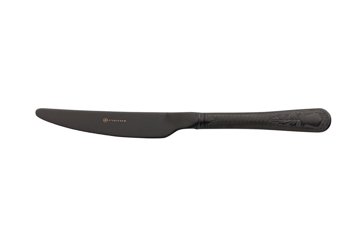 Studio Raw Classic Black evőkés 23,6 cm