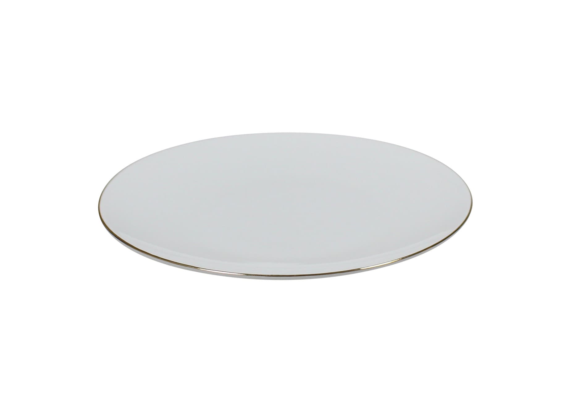 Q Basic arany coupe tányér 28 cm