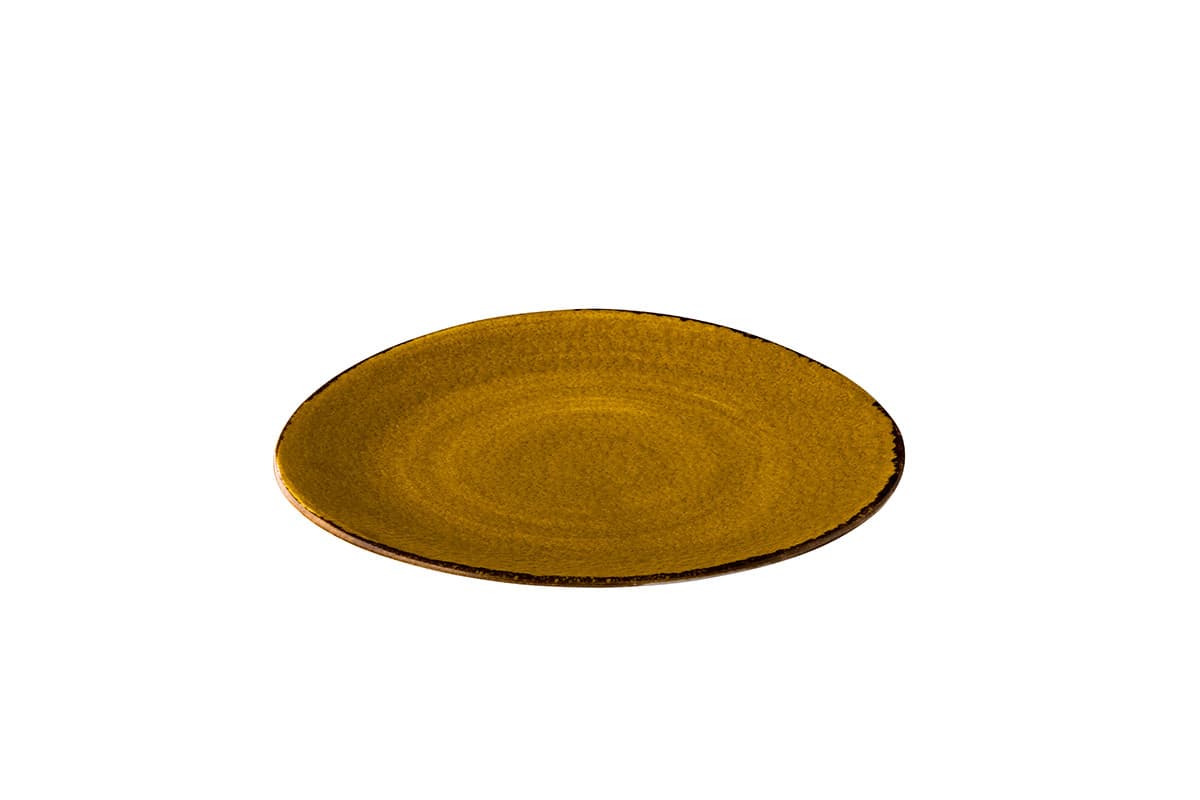 Jersey tányér háromszög sárga 17 cm