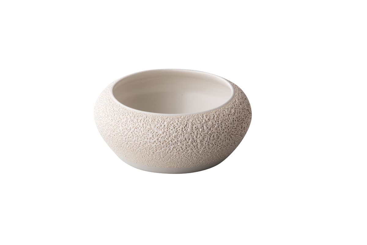 Studio Raw Vulcanic tál fehér 12 x 5 cm