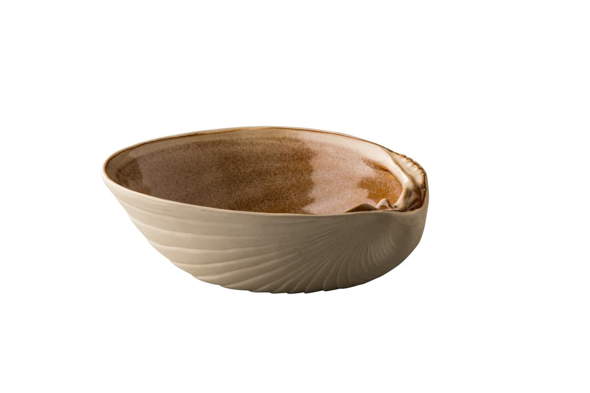 Studio Raw Shell kagyló tál homok 15,5 cm