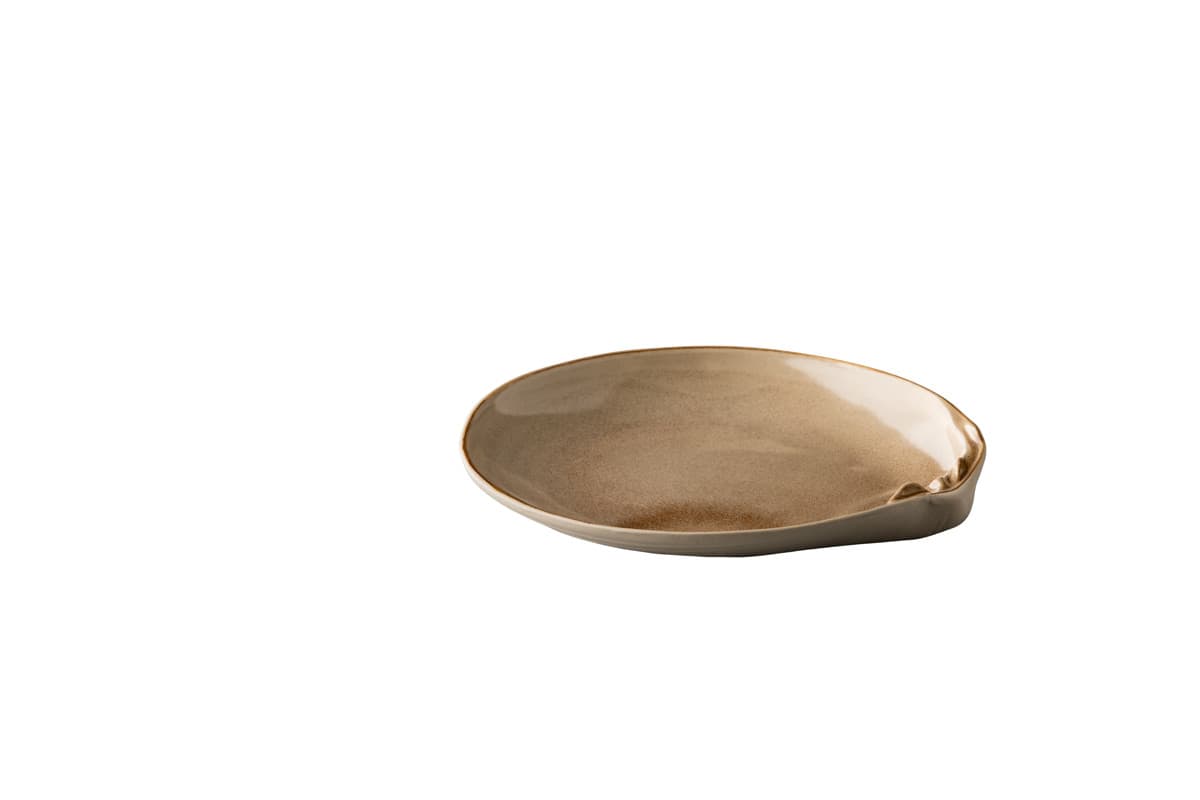 Studio Raw Shell tányér homok 15,8 cm
