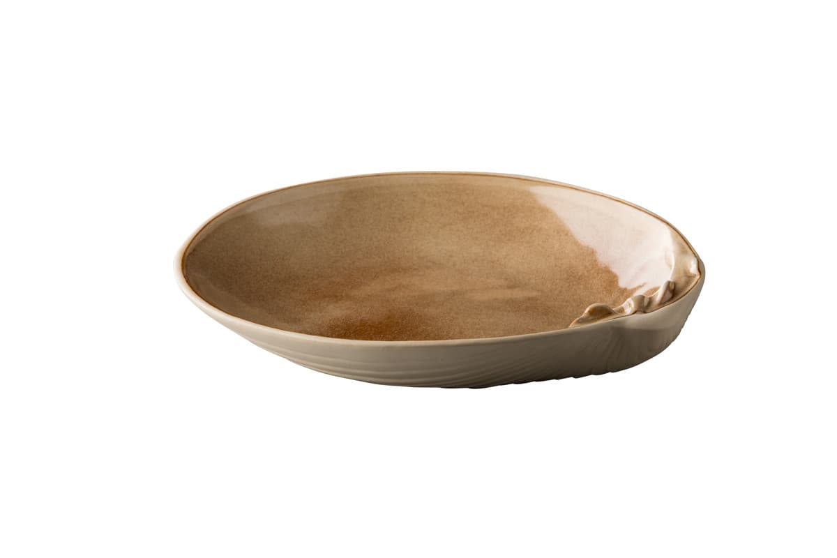 Studio Raw Shell tányér homok 23 cm