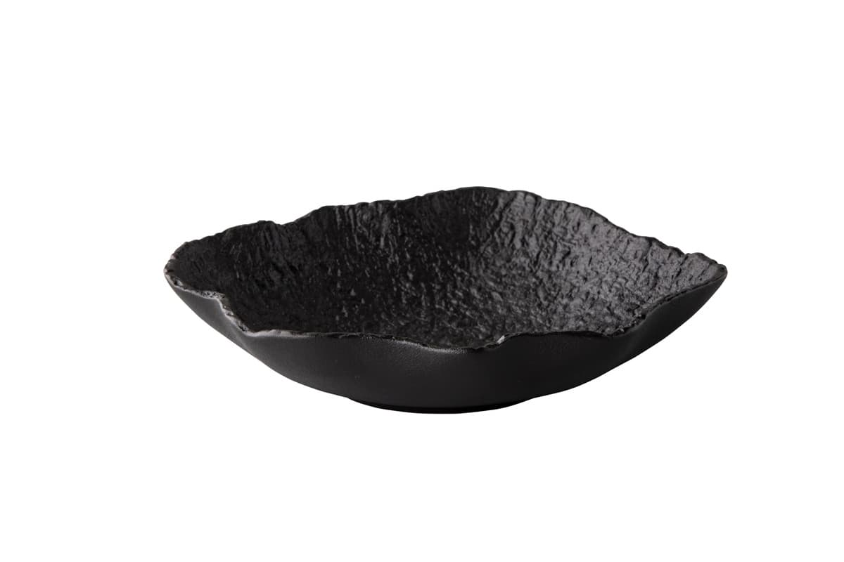 Studio Raw Rock kőtál fekete 19,2 x 4,4 cm