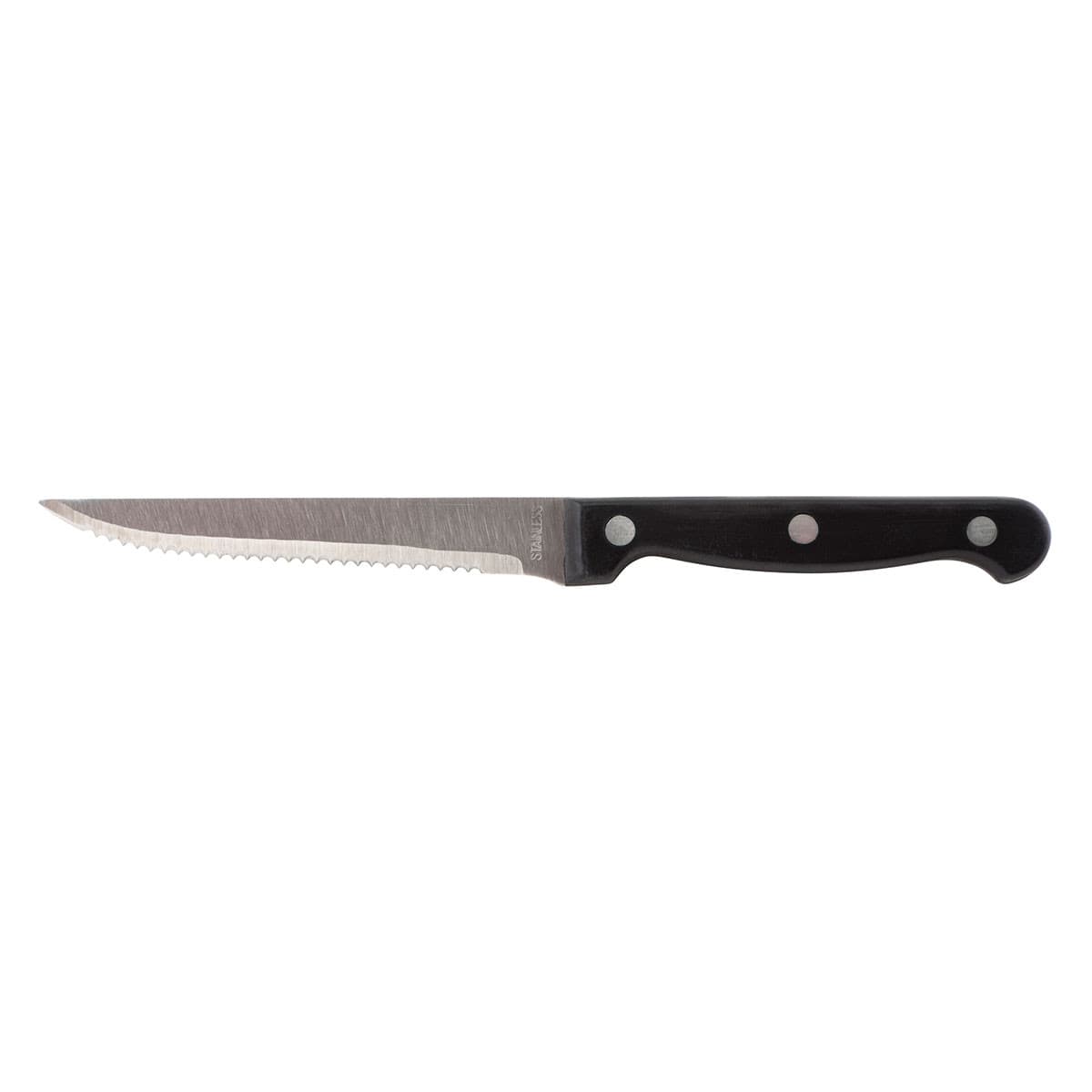 Steakkés fekete fül 22 cm