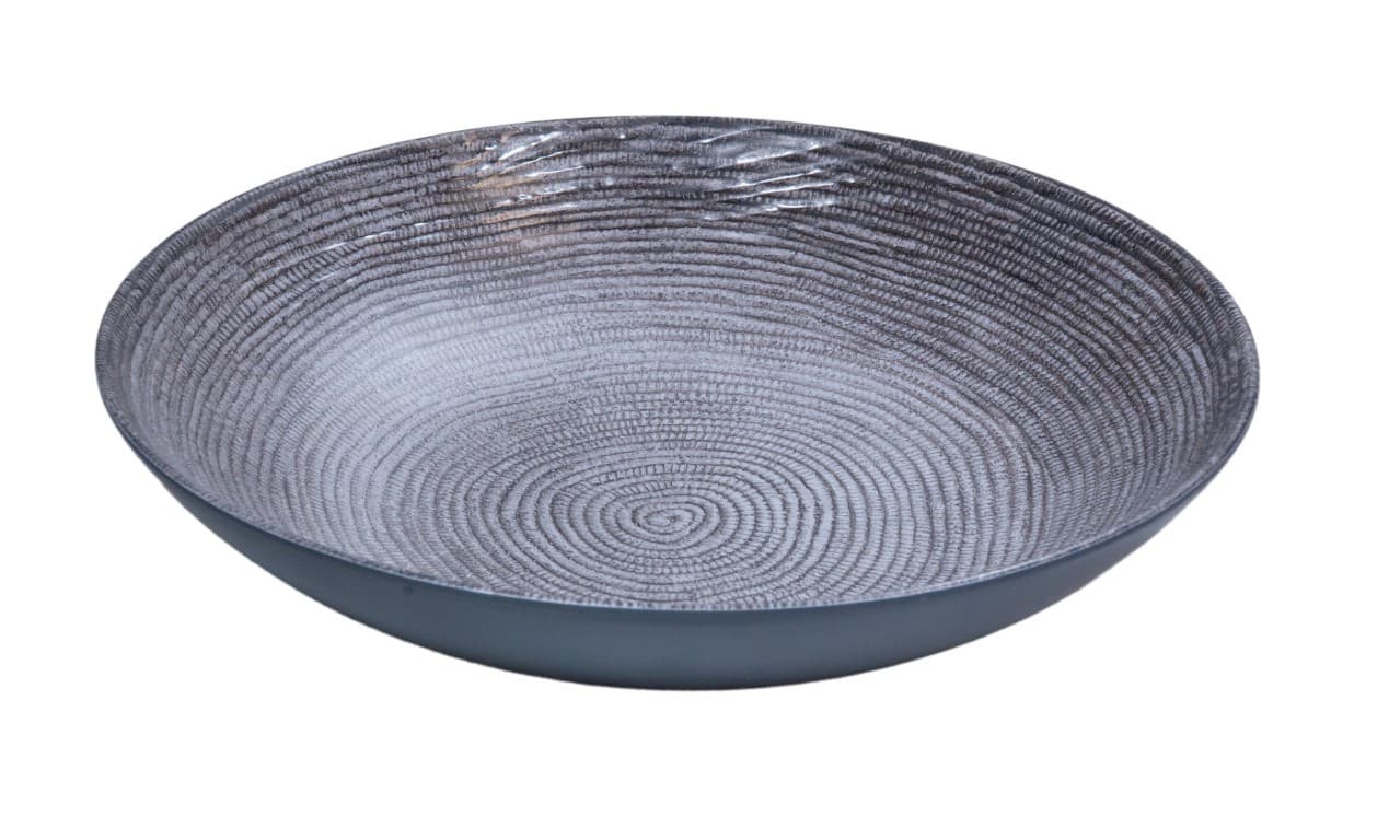 Büfé melamin tál, szürke, 30,5 x 6,6 cm, 1000 ml
