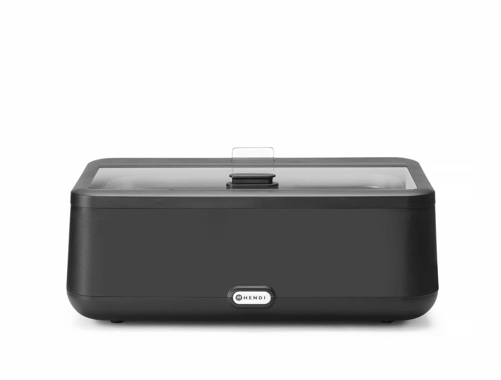 Chafing edény HENDI UNIQ - designed by Robert Bronwasser - Fekete - 220-240V/700W - 607x402x(H)245mm