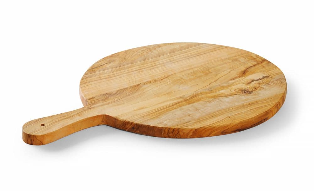 Olívafa felszolgálódeszka - ⌀320x(H)19mm