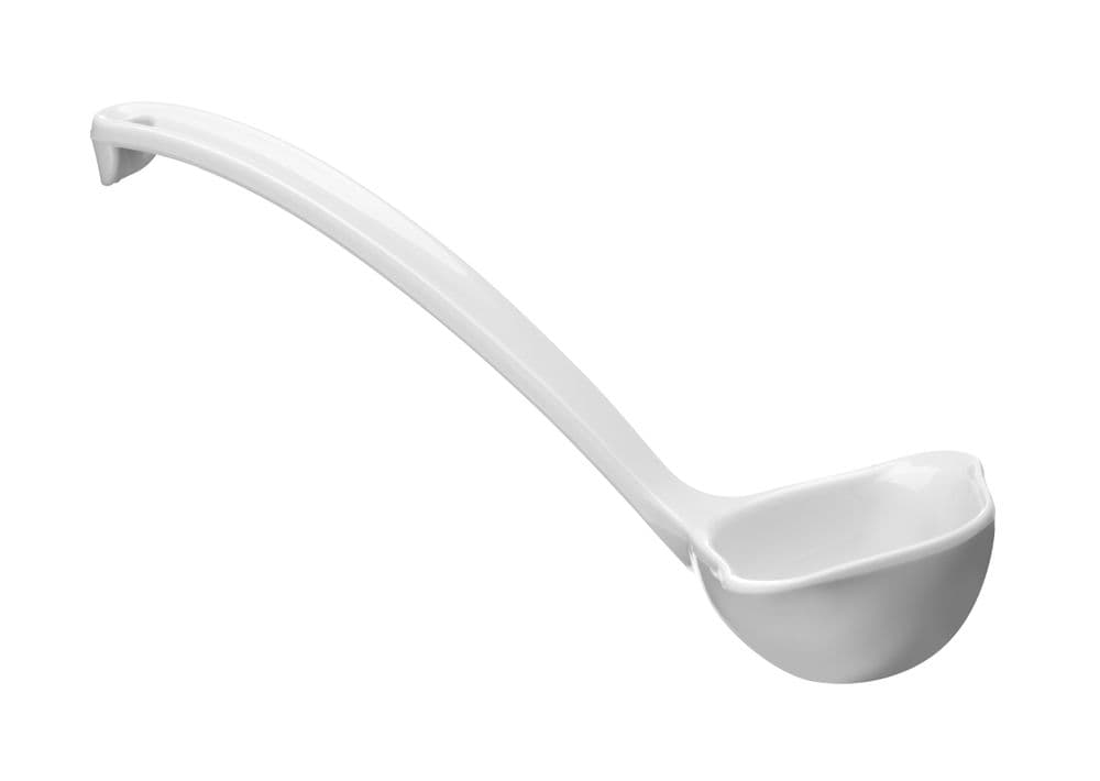 Szószos merőkanál - 0,03L - Elefántcsont - 180x70mm