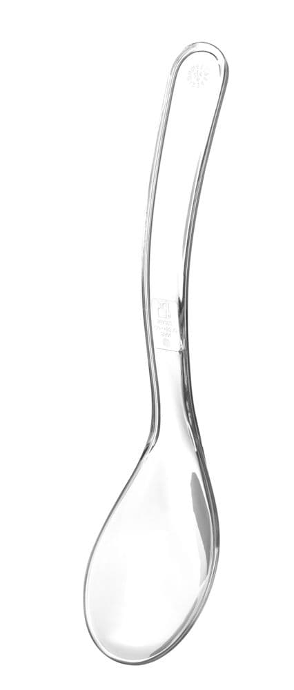 Salátás kanál - 0,03L - Átlátszó - 235x55mm