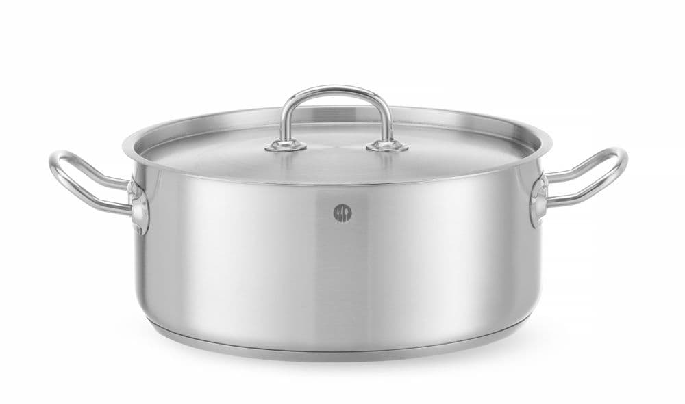Alacsony fazék- fedővel - Kitchen Termékcsalád - 7,3L - ⌀280x(H)120mm