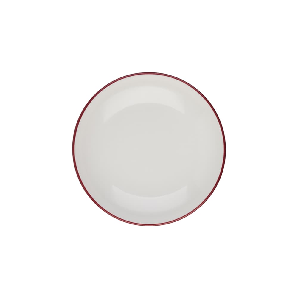 Modest Maroon Valle Deep Plate 20 cm