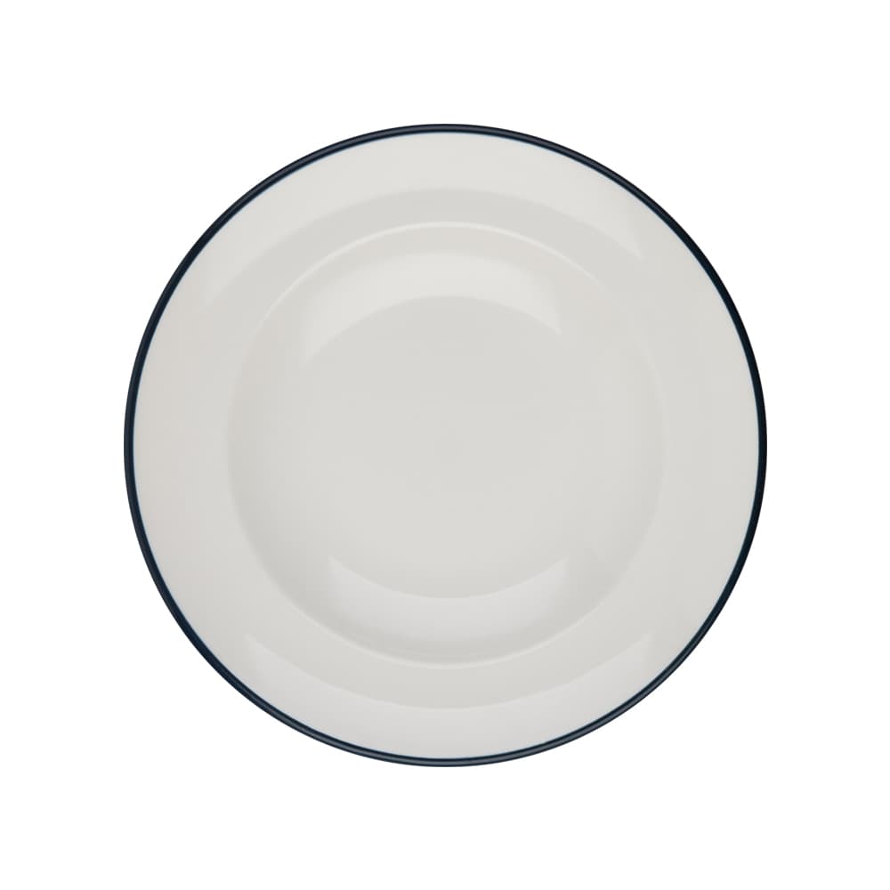 Modest Navy Pasta Plate 28 cm