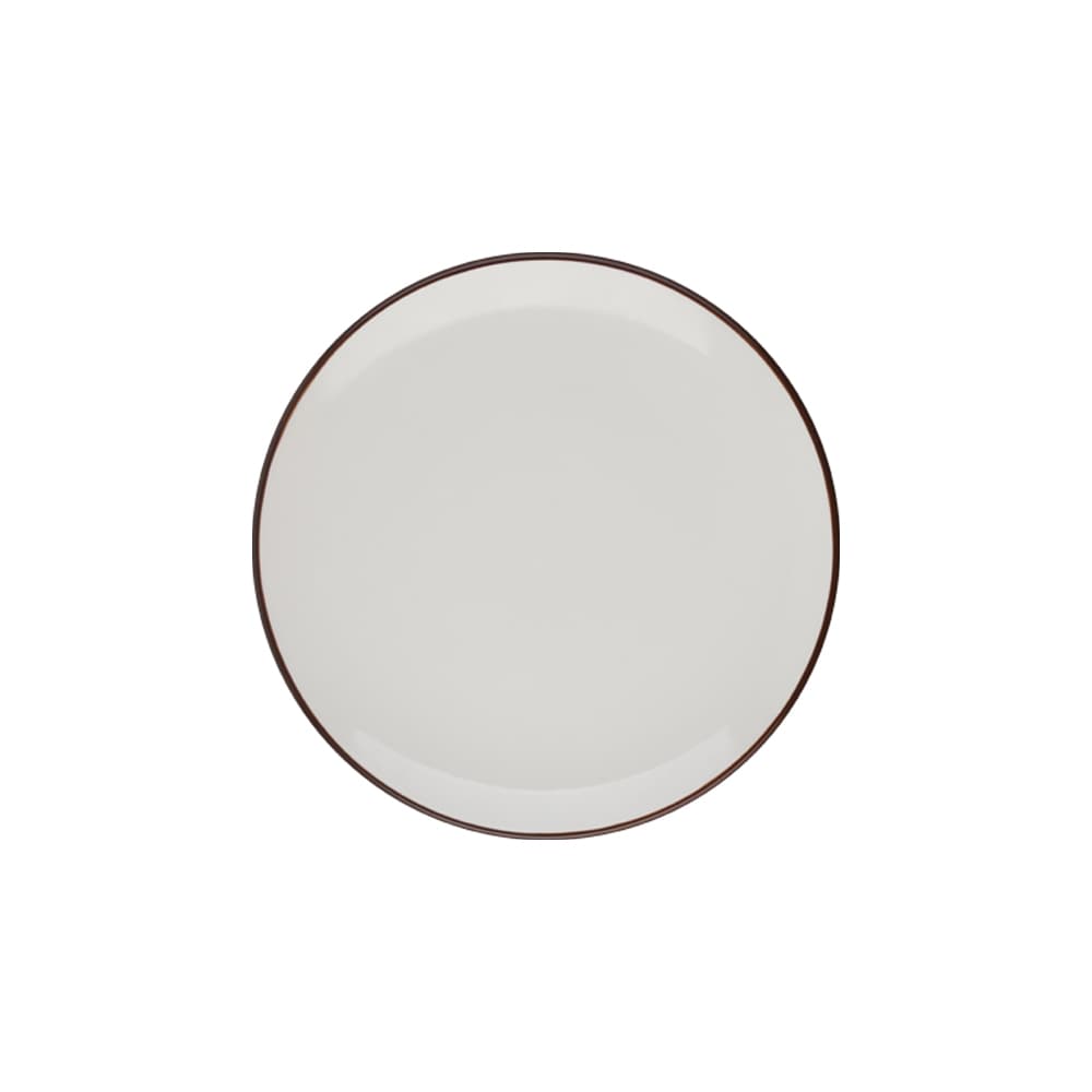 Modest Brown Flat Plate 21 cm