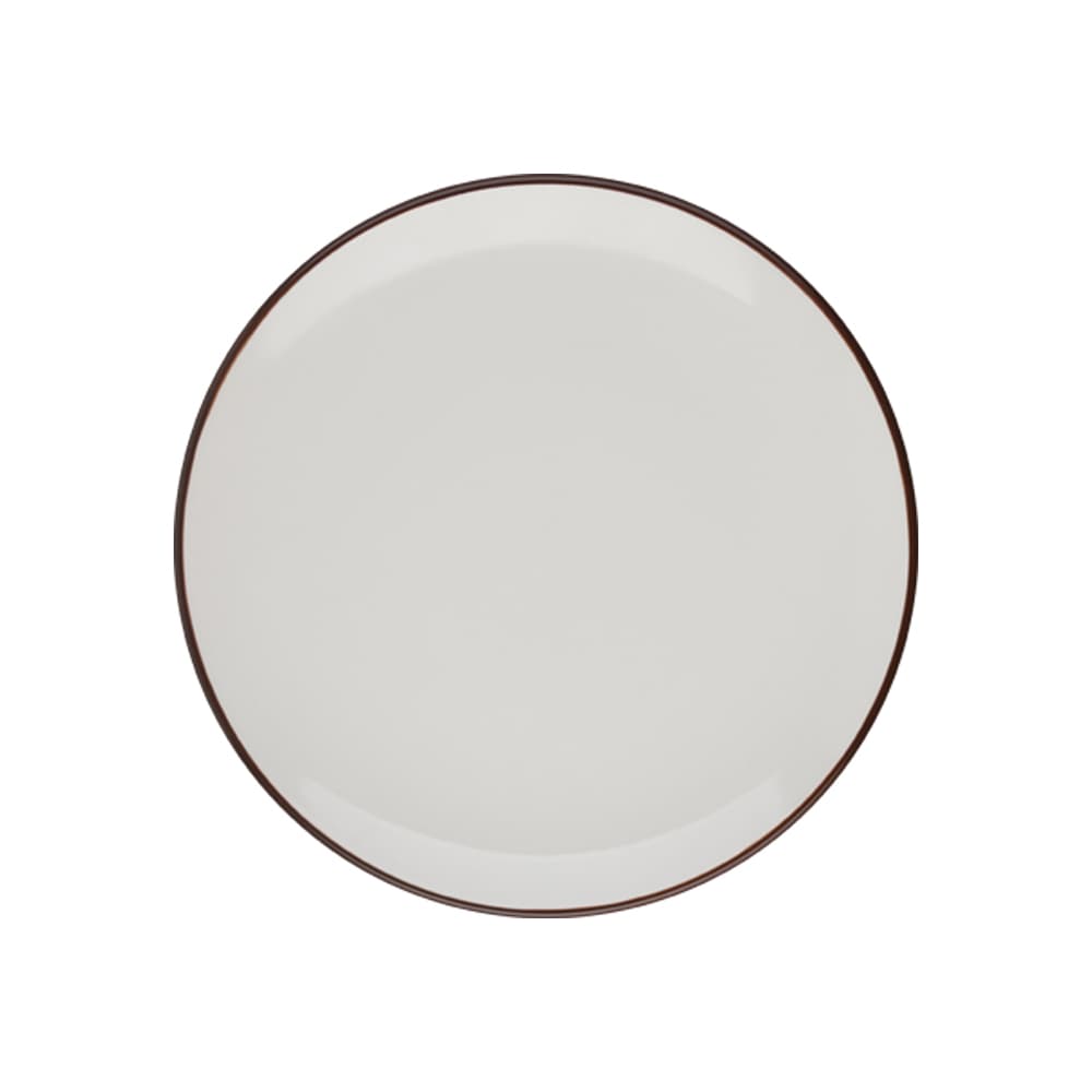 Modest Brown Flat Plate 25 cm