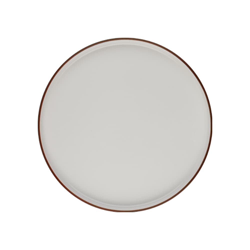 Modest Brown Flat Plate 25,5 cm