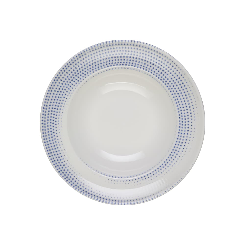 Harmony Blue Miro Deep Plate 25 cm