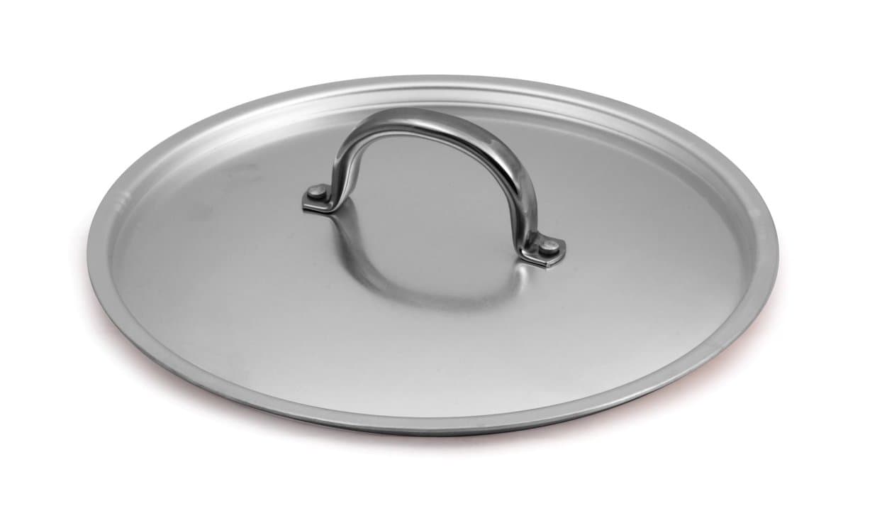 Century lid 60 cm aluminum with stainless steel handle