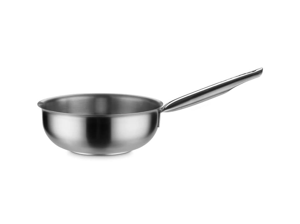 Inox-Pro saucier 24 cm stainless steel induction-ready in satin finish
