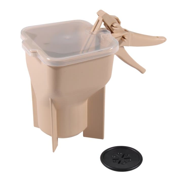 48-ounce Traex® Batter Boss® dispenser in almond