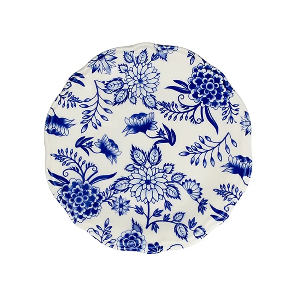 Herba Blue Fulya lapostányér 26 cm