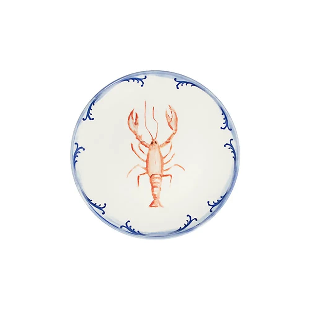 Lobster Blue Tuval lapostányér 20 cm