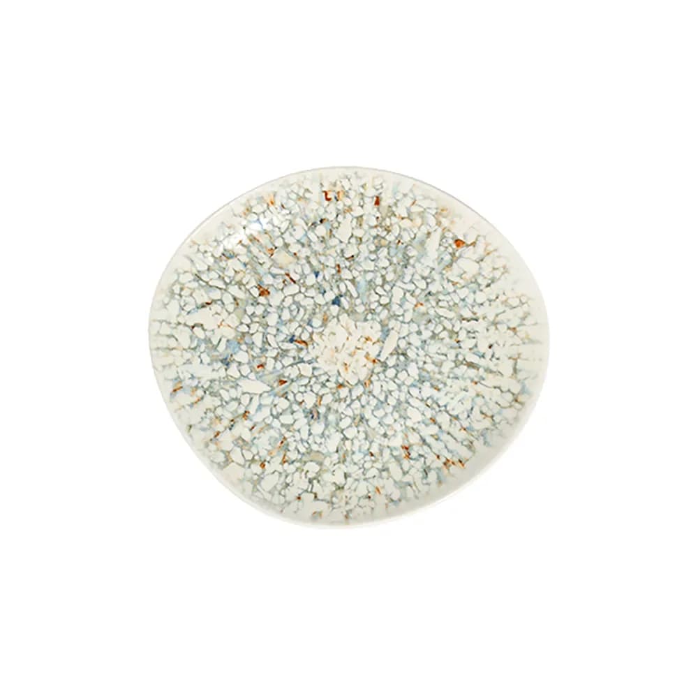 Mosaic Turquoise Pebble lapostányér 21 x 19 cm