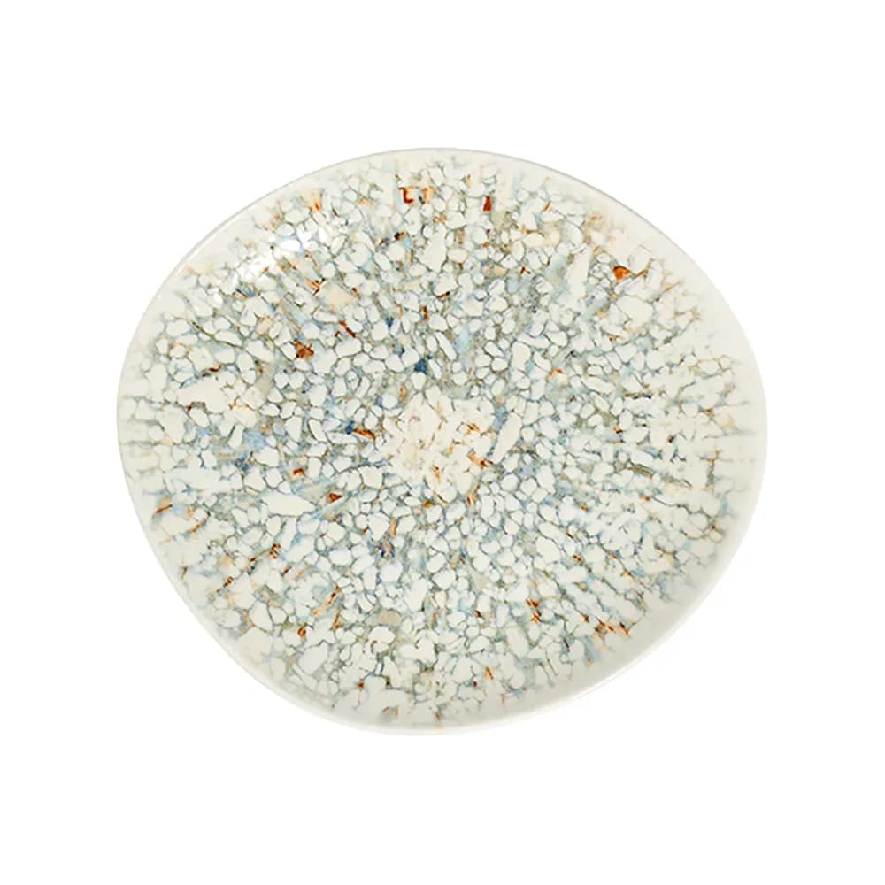 Mosaic Turquoise Pebble lapostányér 27 x 24 cm