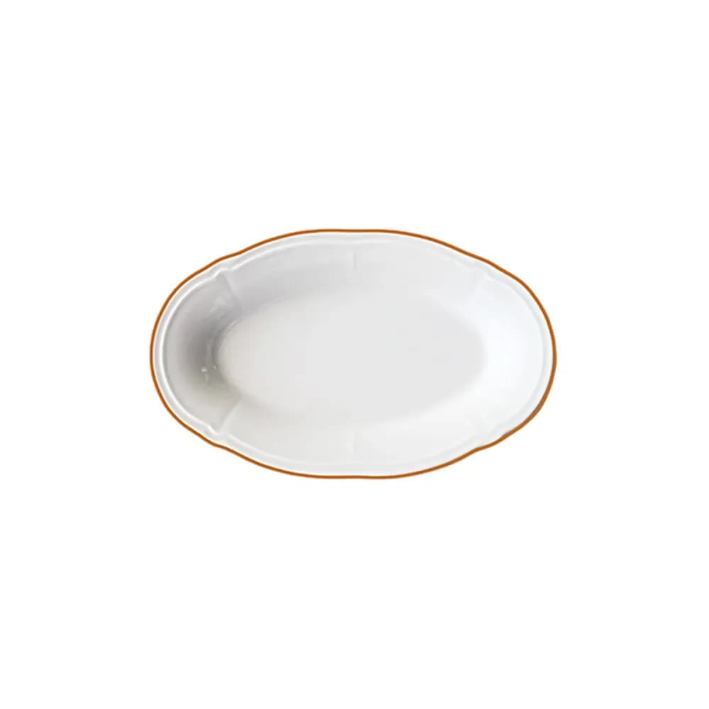 Mustard Line Fulya ovális tálalótál 21 cm