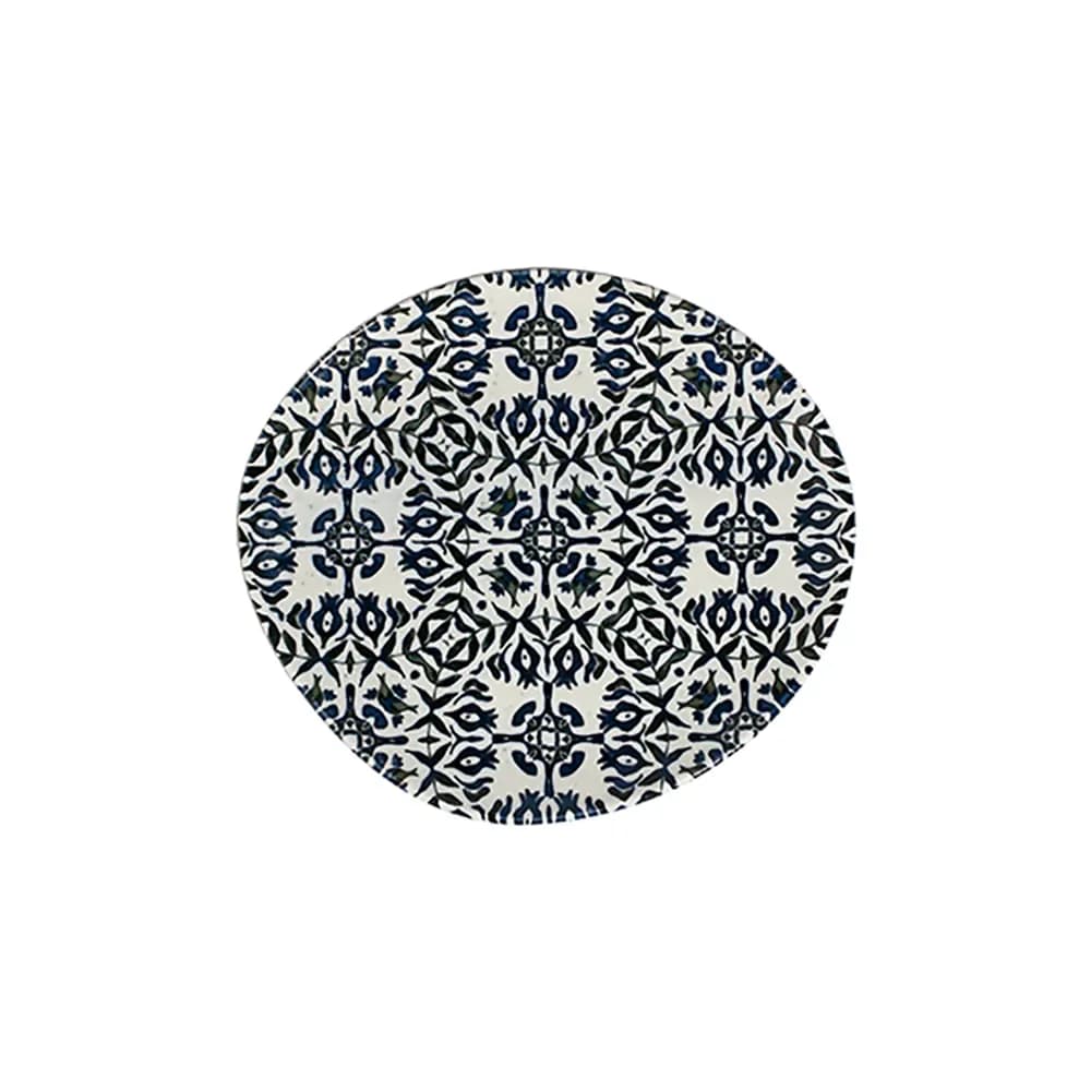 Seville Navy Pebble lapostányér 21 x 19 cm