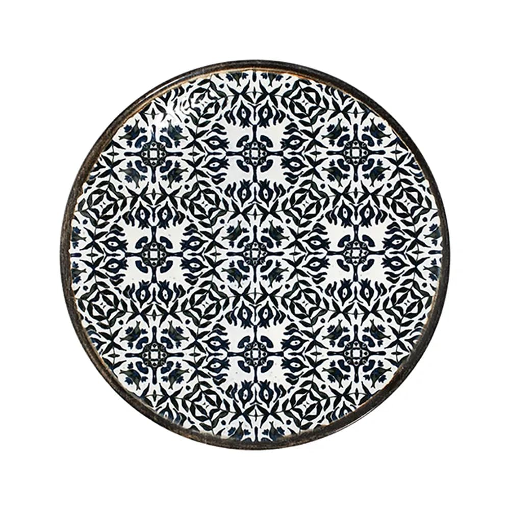 Seville Navy Tuval lapostányér 28 cm