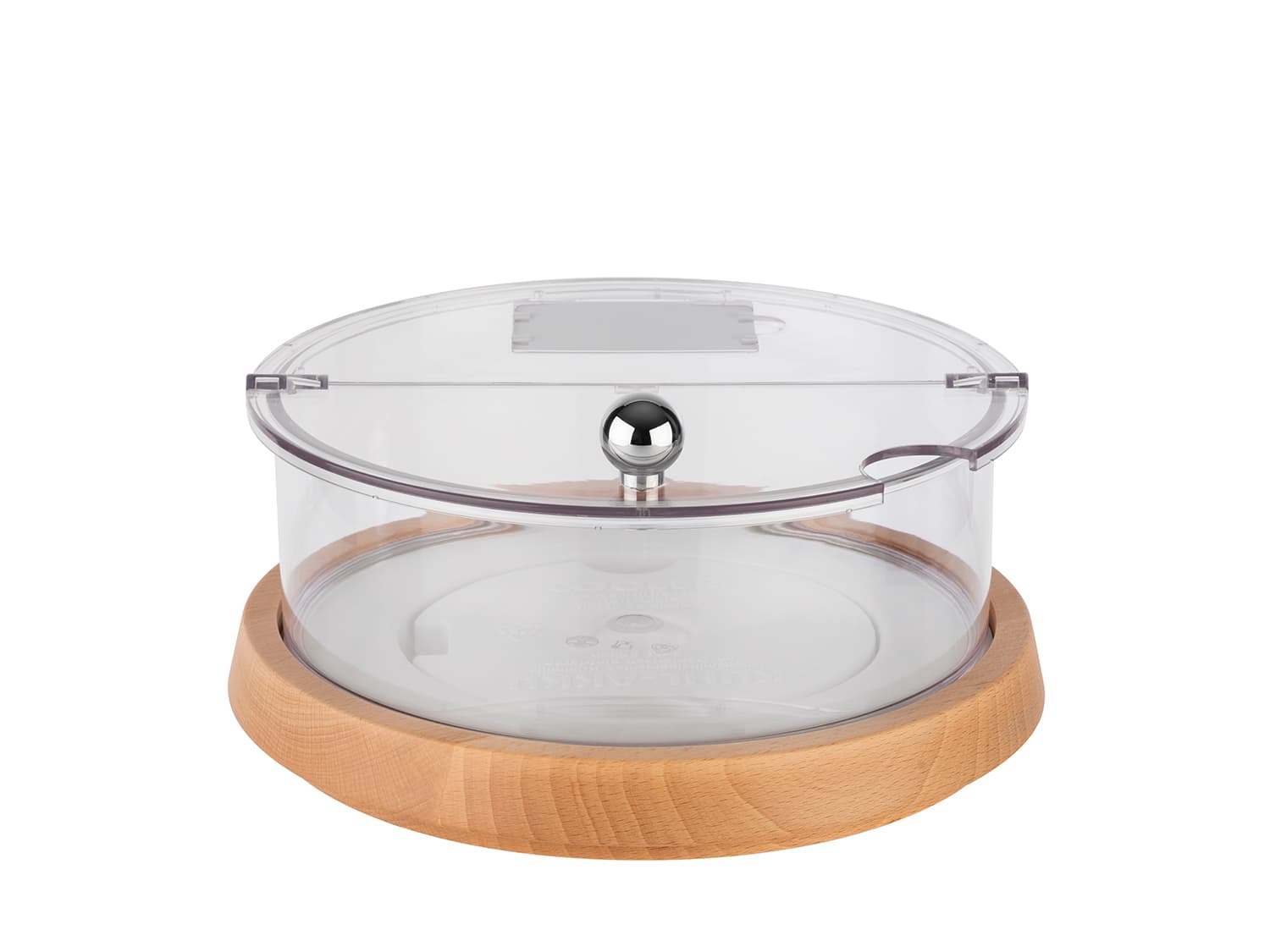 Cool tál 'felső FRESH' MAXI WOO 11817 4 pcs.: column with wood base,