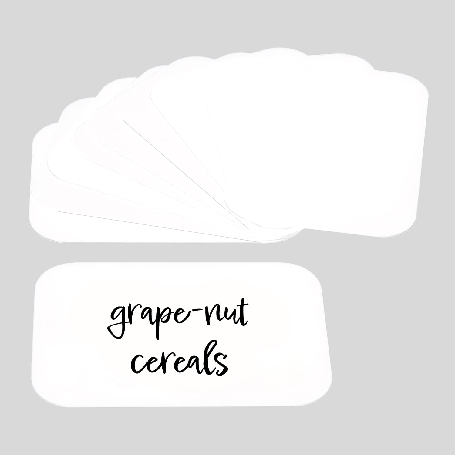 Pót Labels, 10 db. white