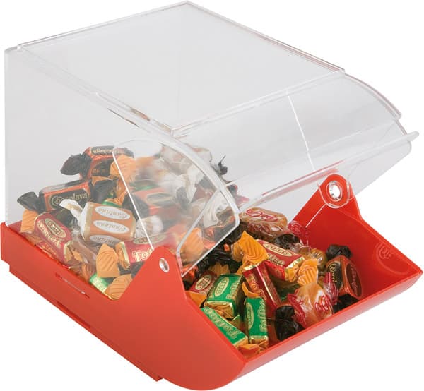 Box / Sweetbox piros 23 cm x 14,5 cm, height 15 cm