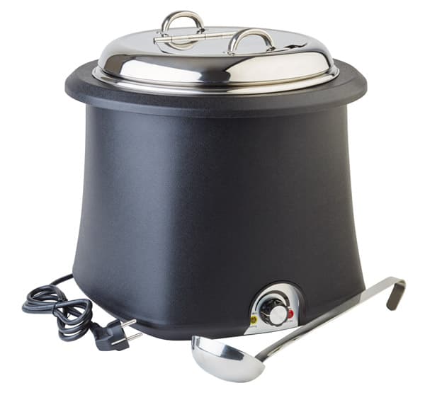 Electric leveses warmer átm. 38 cm, M: 36,5 cm, 10 l