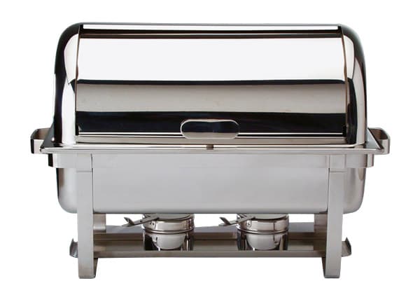 Rolltop chafing 'SWISS' Stainless steel