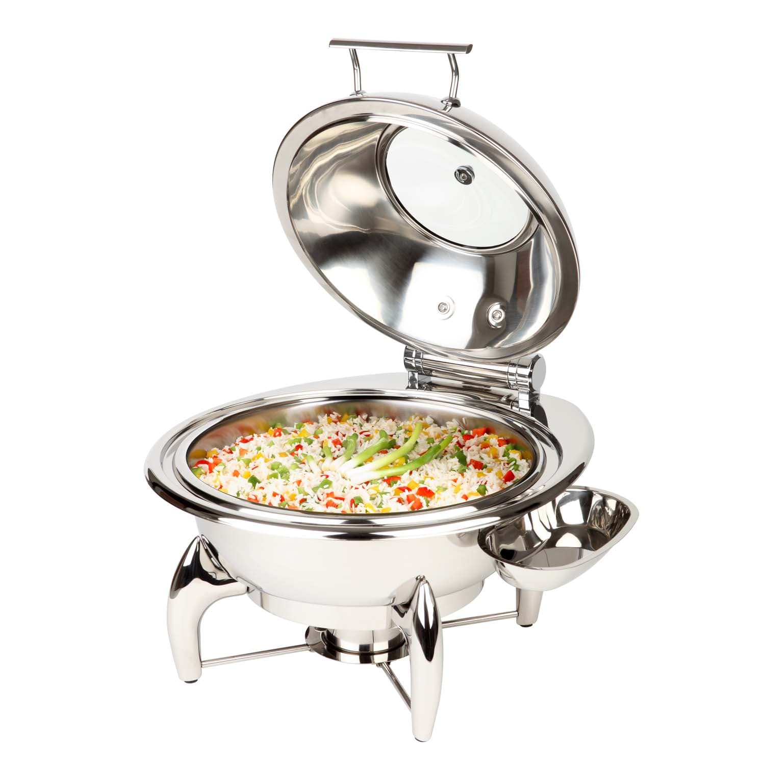 Chafing kerek with removable hydraulic