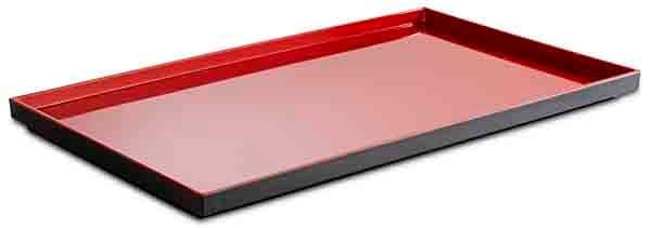 Asia Plus GN 1/1 tálca fekete 53 x 32,5 cm, m: 3 cm