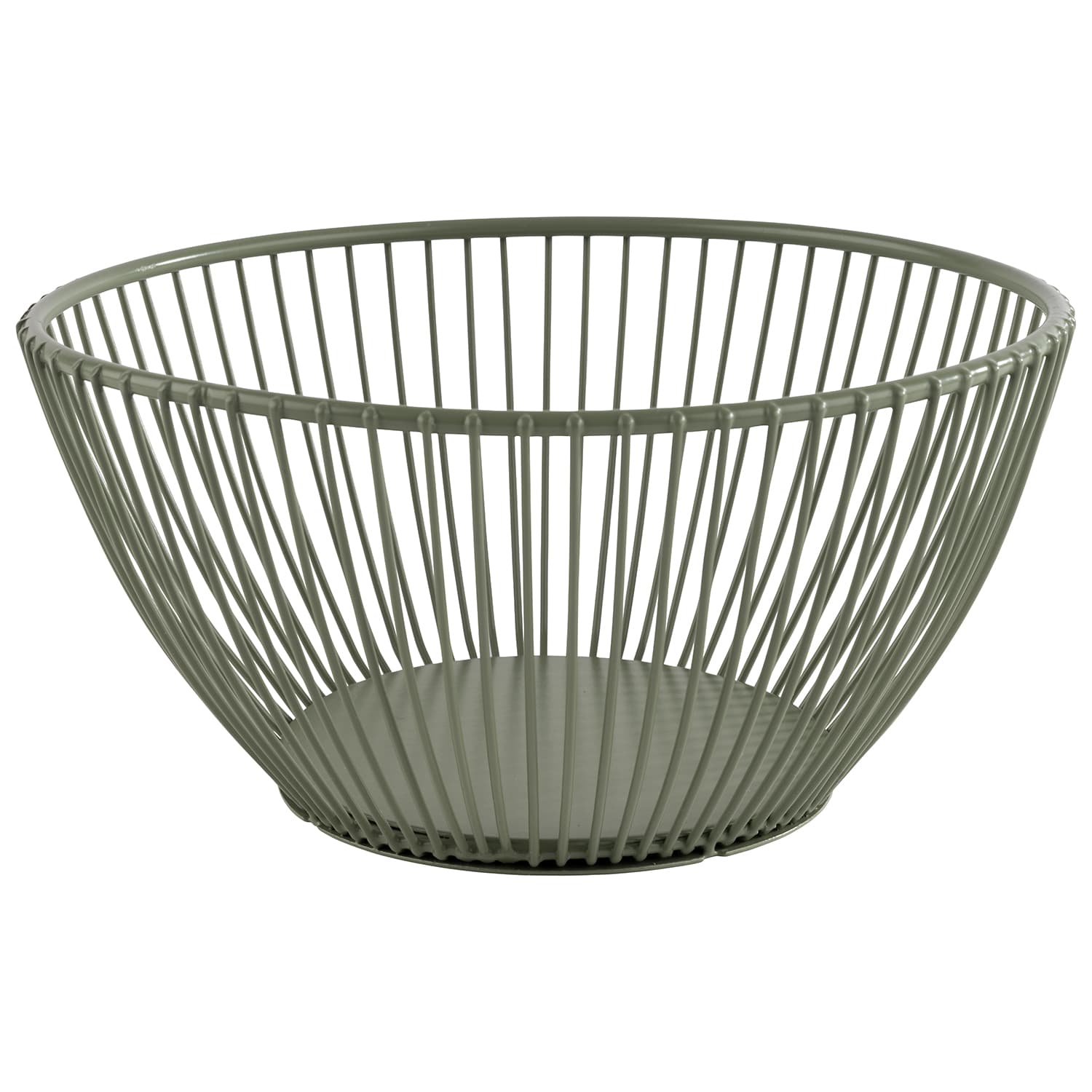 Svart kosár zöld átm. 17,5 cm, m: 8 cm