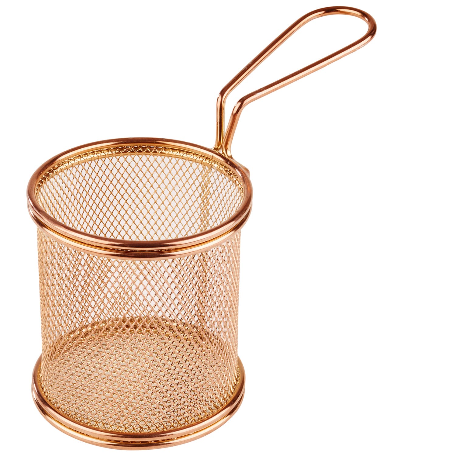 Fry baskets átm. 9 cm, M: 8,5 cm, handle 9 cm