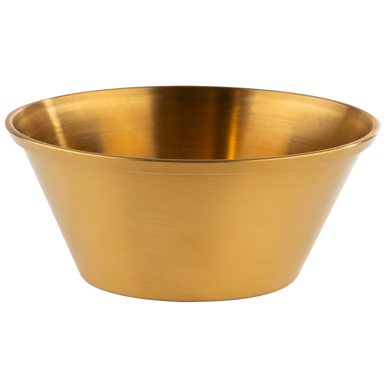 Mártogatós tálka, 6 db. arany átm. 6 cm, m: 2,5 cm, 40 ml